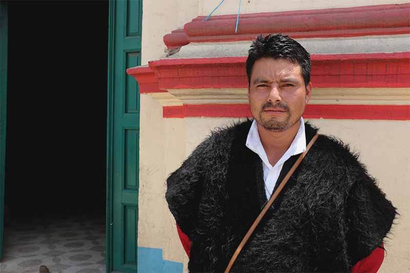 San Andres - Carlos com o seu traje tradicional