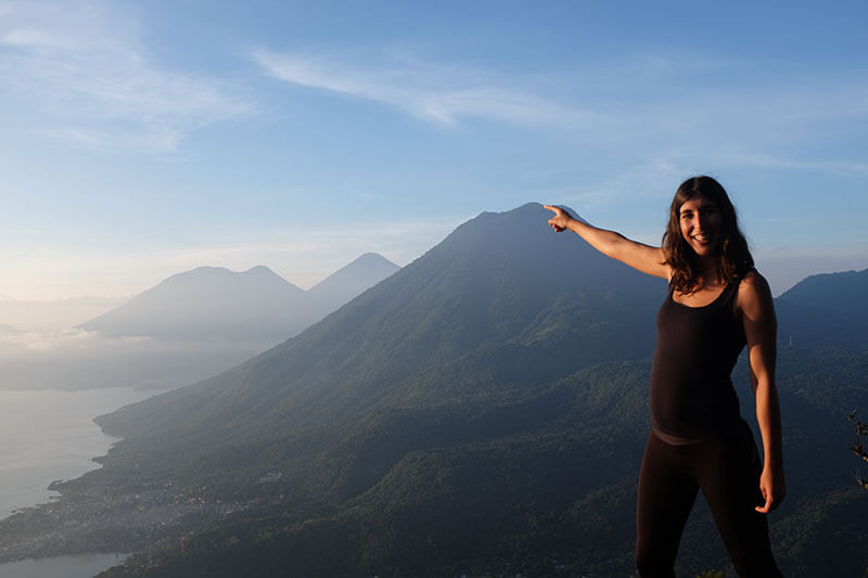 Vulcões há muitos... Vulcão San Pedro e ao longe o vulcão Água