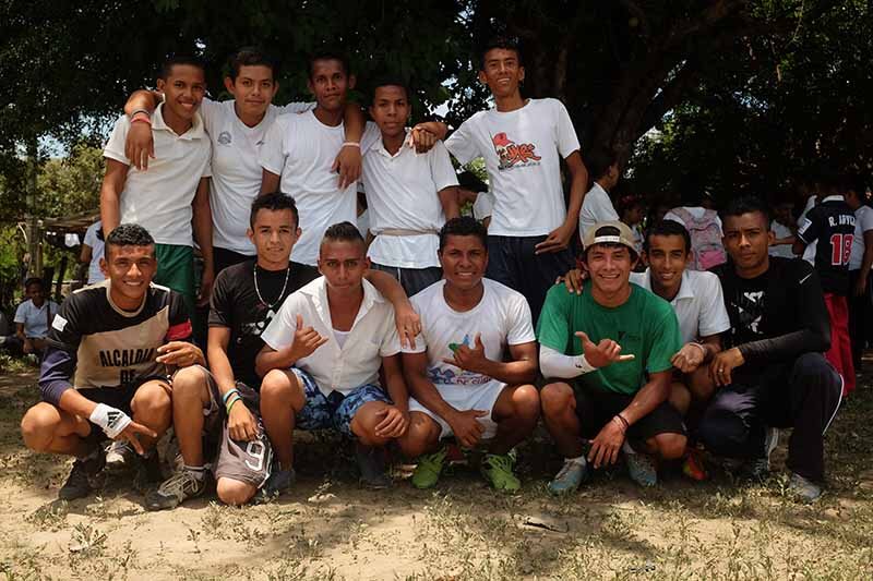 Equipa vencedora no dia do desporto